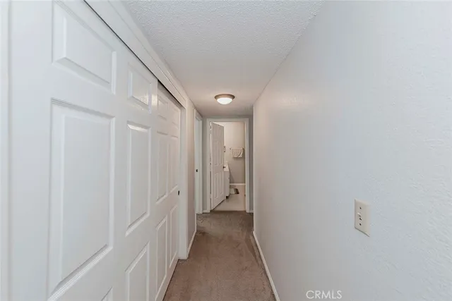 a bathroom with a sink a toilet and shower curtain
