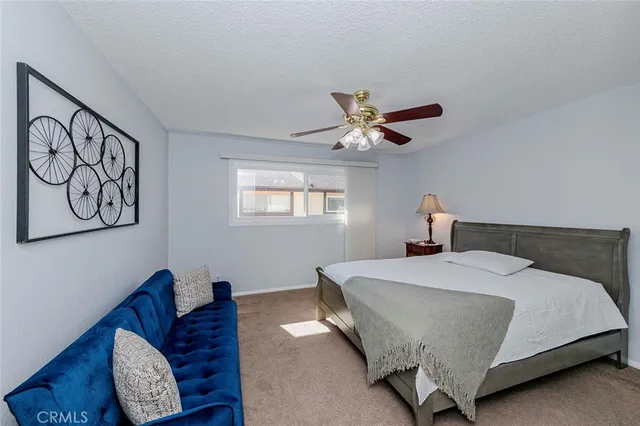 a view of a hallway with closet
