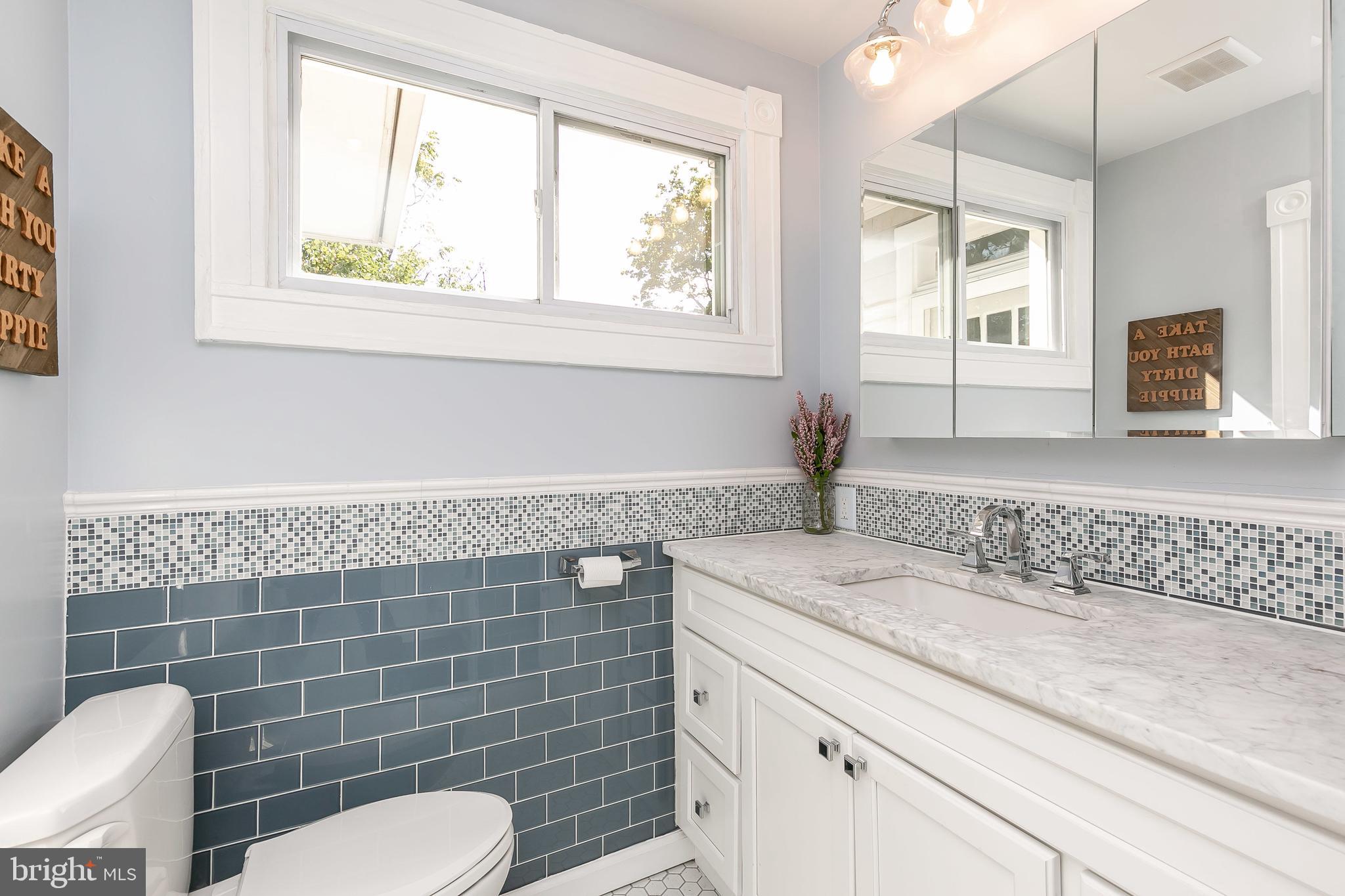 5506 Rusk Avenue Baltimore, MD 21215 - Photo 36 of 54 Such a pretty bath