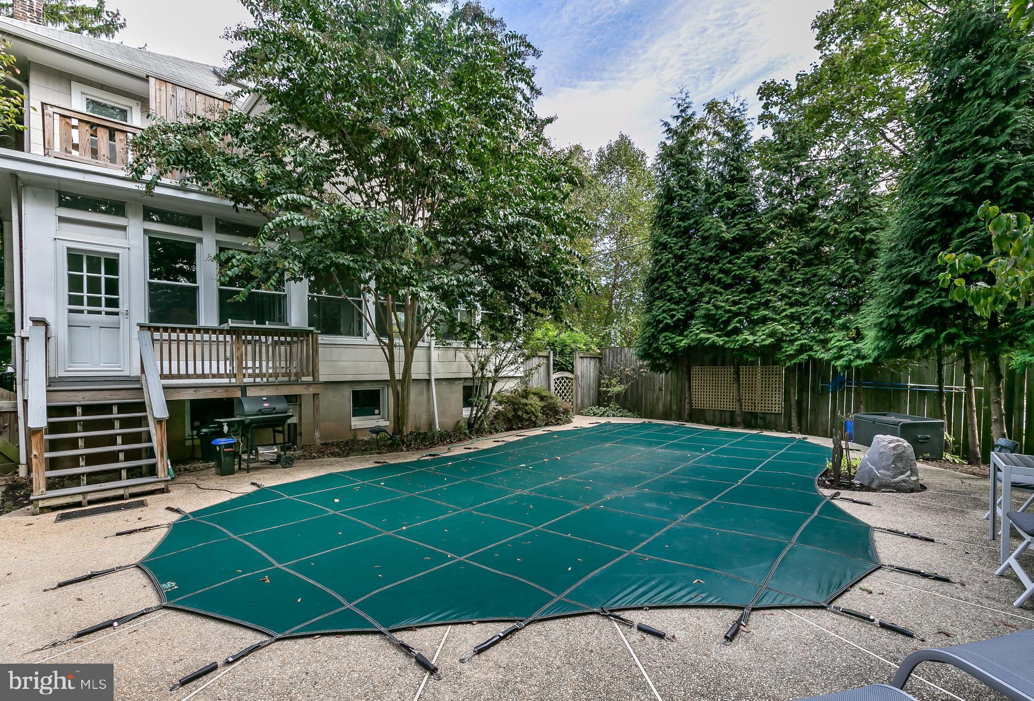 5506 Rusk Avenue Baltimore, MD 21215 - Photo 50 of 54 Rear of house by the pool