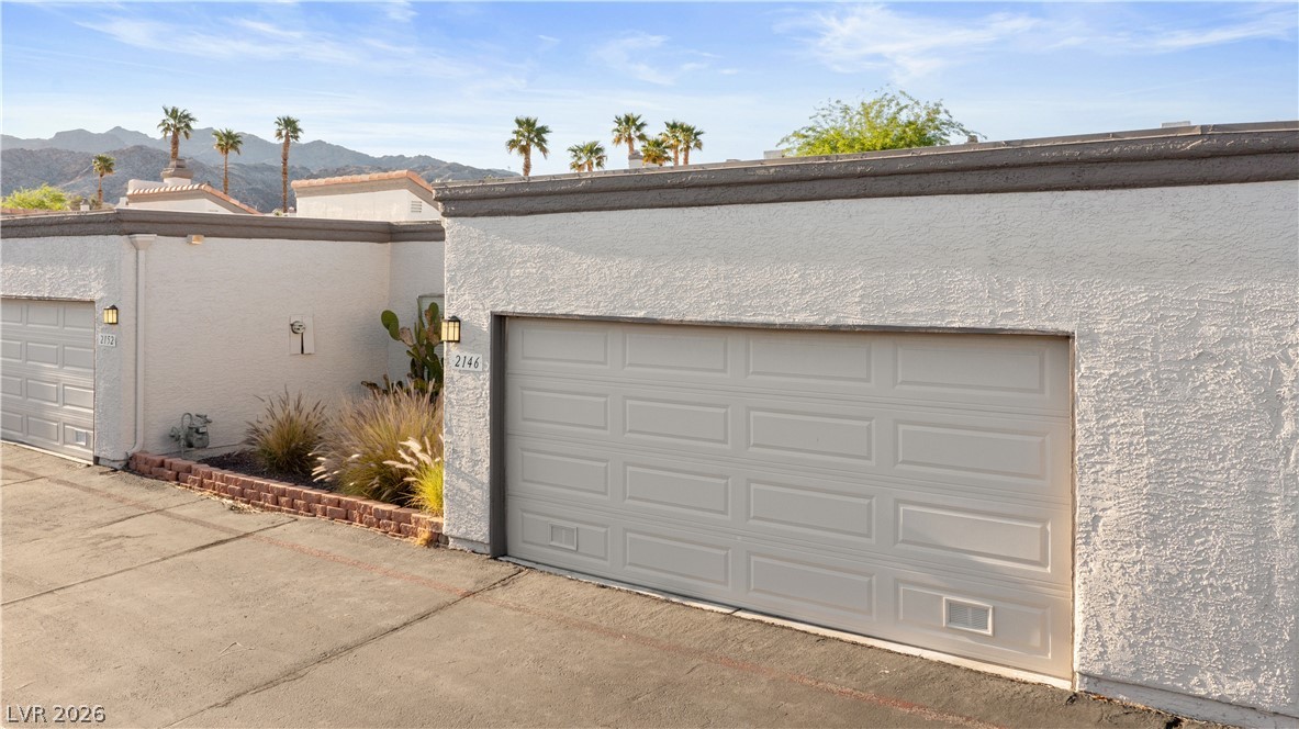 2146 High Dunes Lane Laughlin, NV 89029 - Photo 60 of 64 Garage with a mountain view
