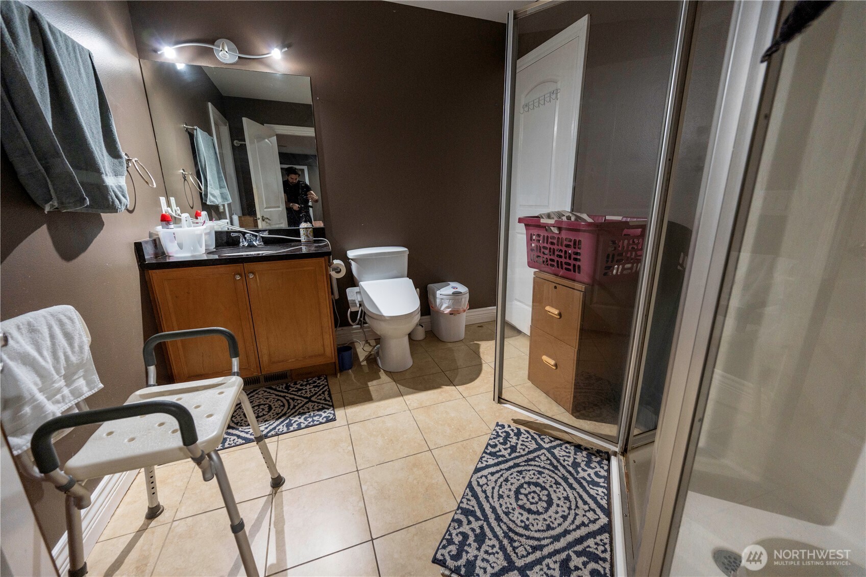 4173 Dover Street Bellingham, WA 98226 - Photo 36 of 40 a bathroom with a sink mirror and toilet