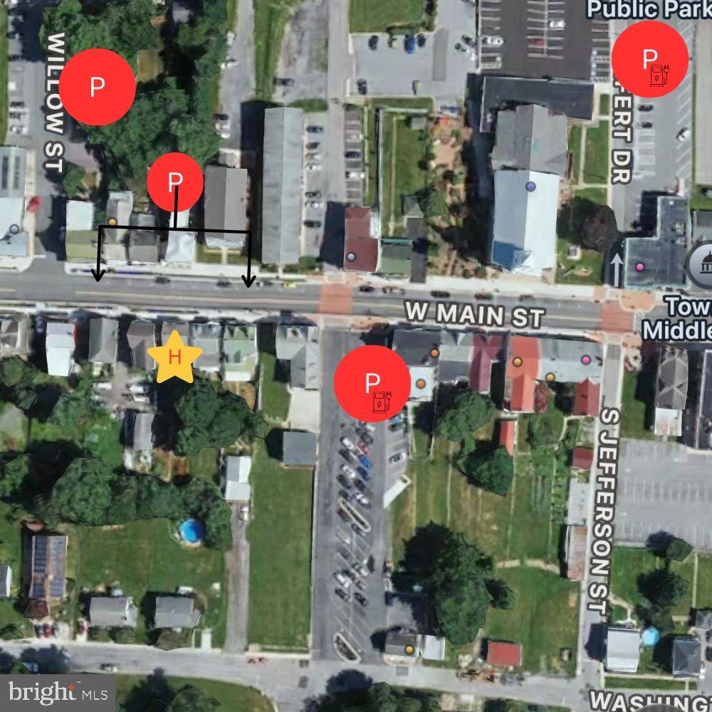 208 East Main Street Middletown, MD 21769 - Photo 43 of 54 LOTS of Parking!