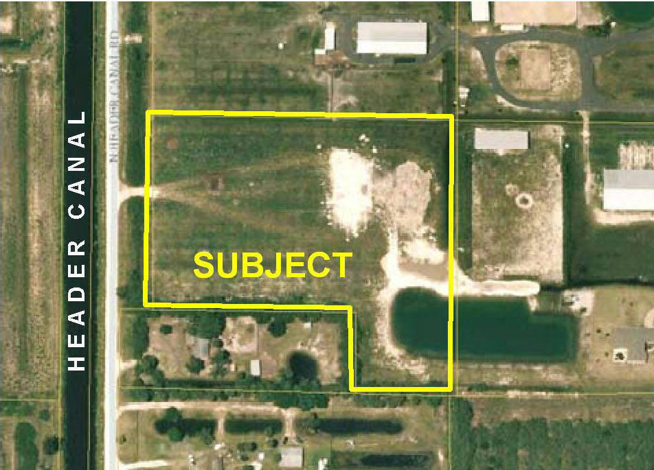 320 North Header Canal Road Fort Pierce, FL 34945 - Photo 1 of 2 Aerial w markup