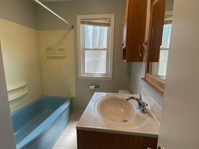 317 South River Road Algonquin, IL 60102 - Photo 8 of 9 a bathroom with a sink and a bathtub