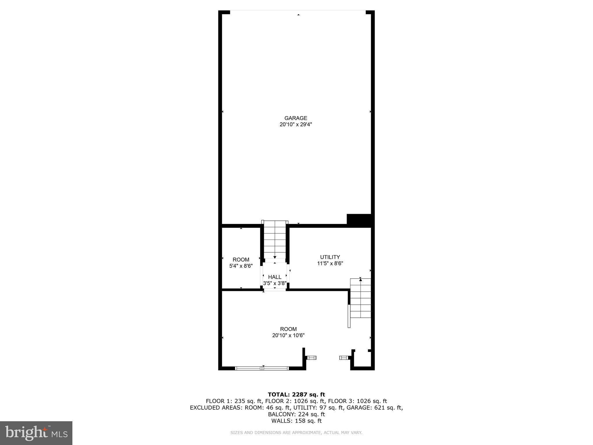 7704 Water Street Fulton, MD 20759 - Photo 43 of 45 a picture of a floor plan