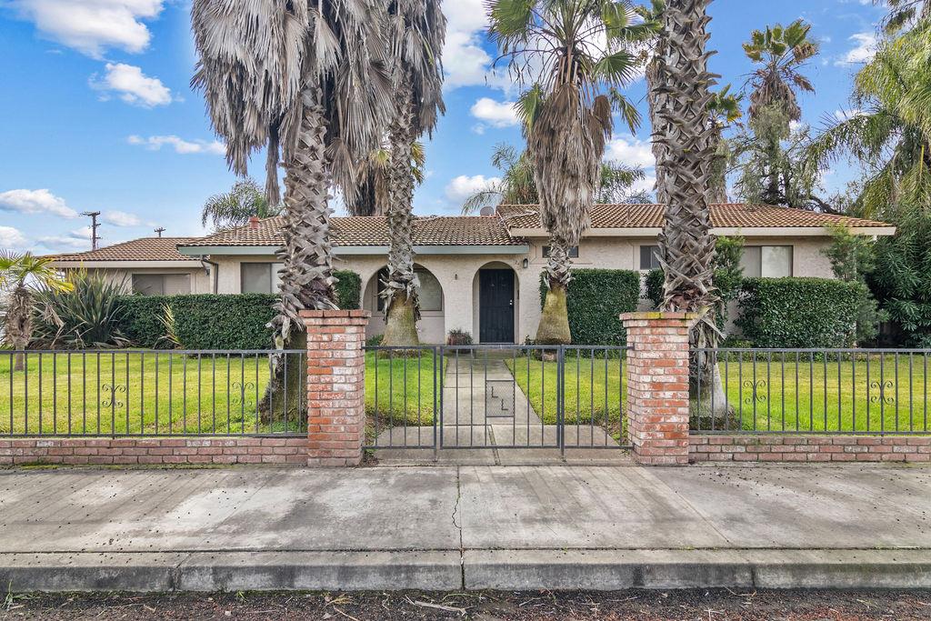 front view of house with a street