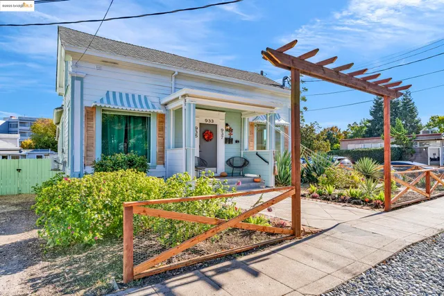 a front view of a house with porch