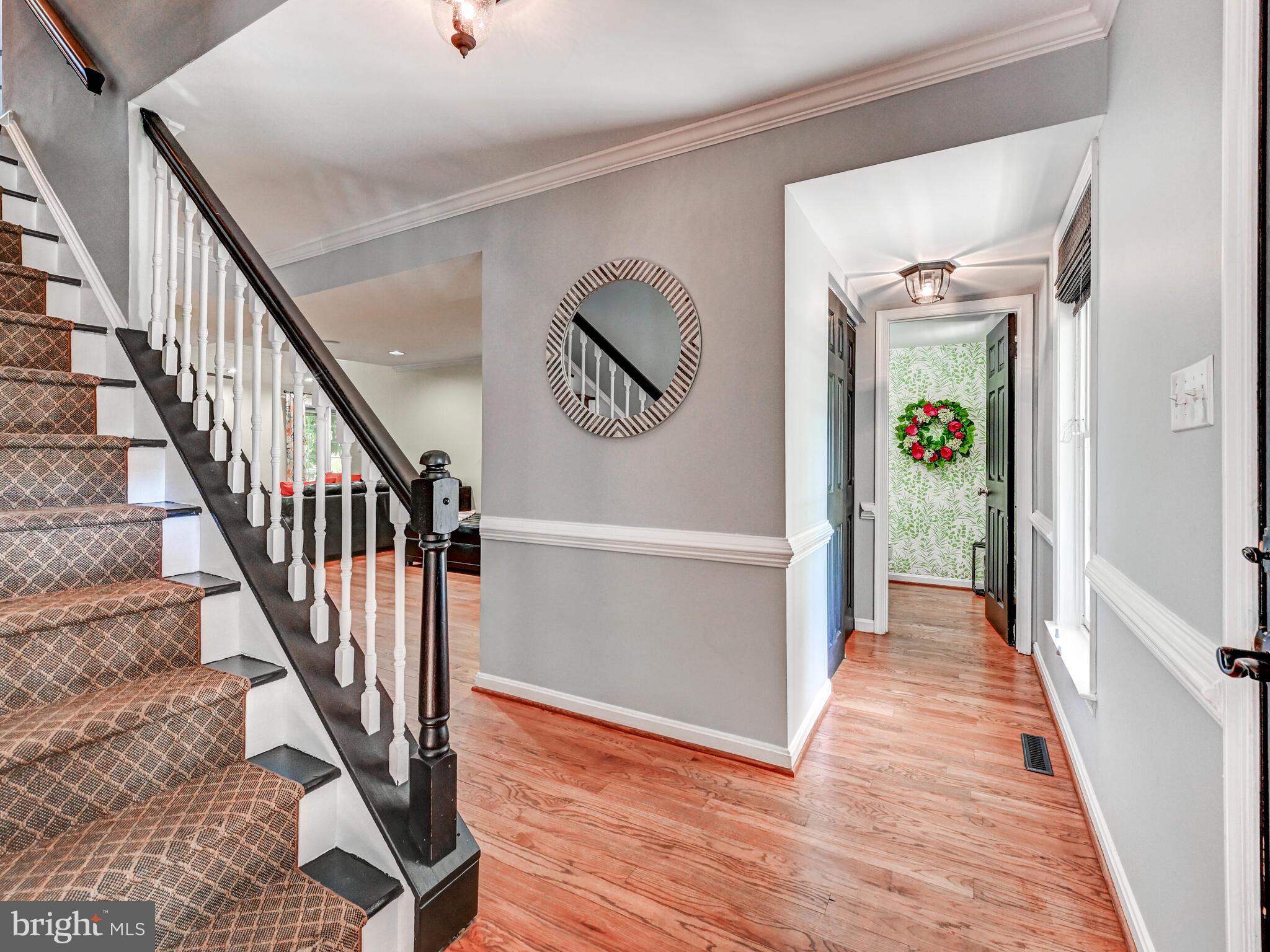 265 Hunters Ridge Road Lutherville-Timonium, MD 21093 - Photo 18 of 42 a view of an entryway with wooden floor
