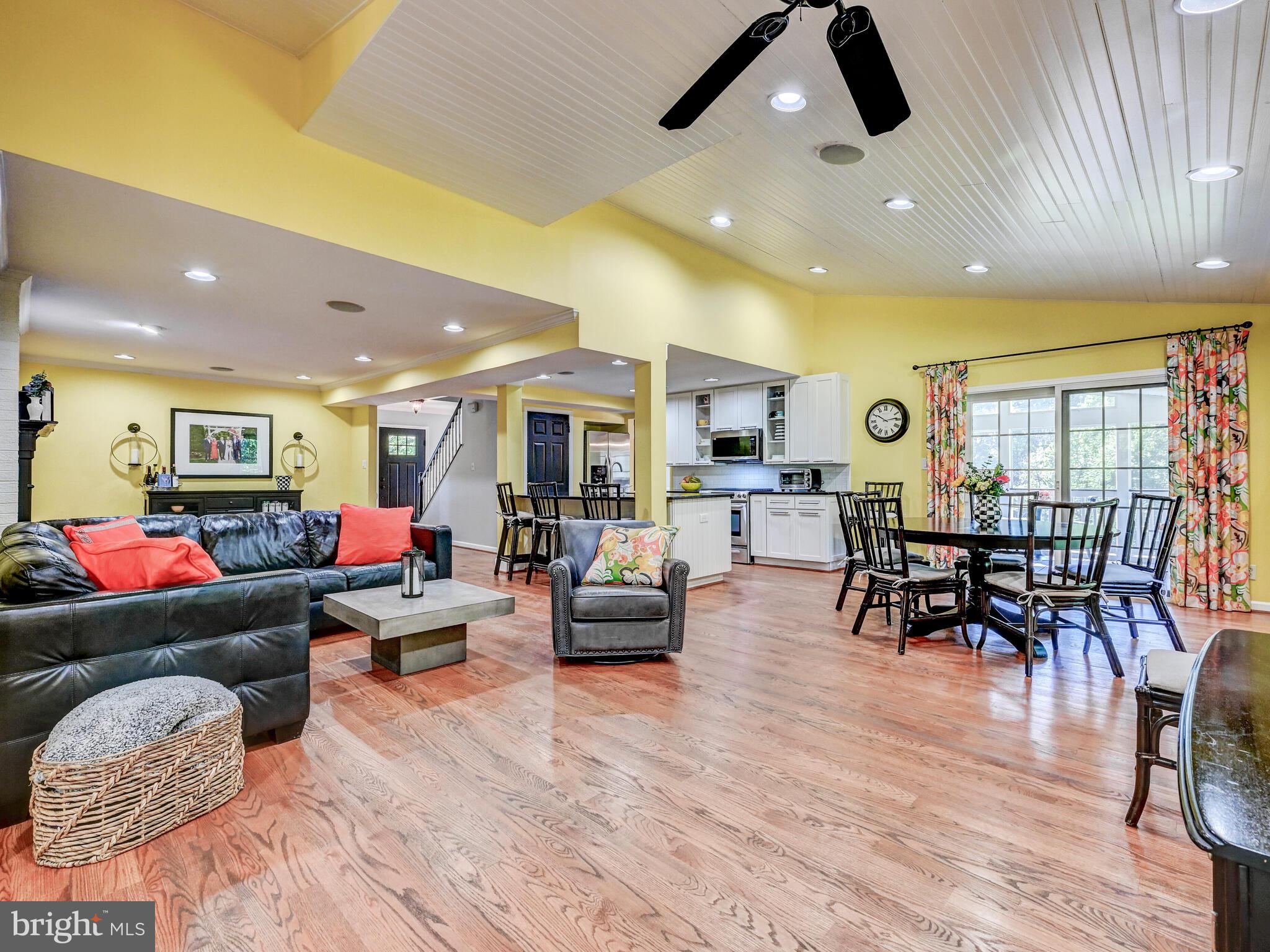 265 Hunters Ridge Road Lutherville-Timonium, MD 21093 - Photo 8 of 42 a living room with furniture and wooden floor