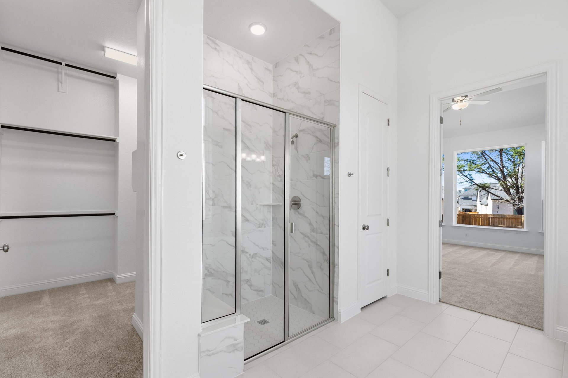 372 Wood Thrush Run Kyle, TX 78640 - Photo 22 of 38 Walk-in shower in Primary Bath