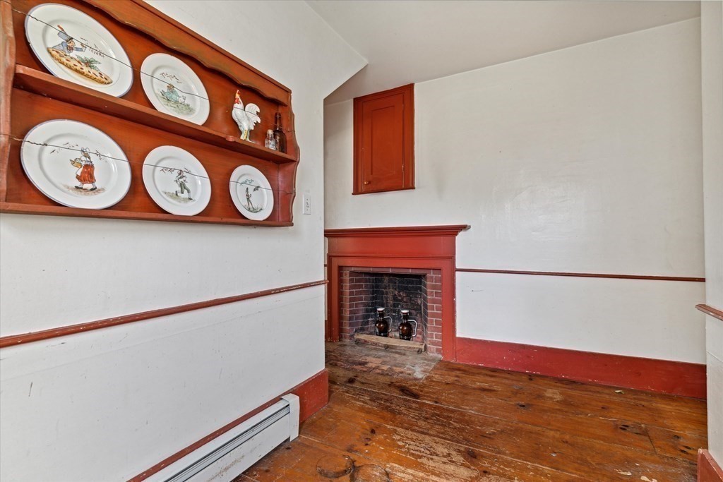 160 Hall Road Winchendon, MA 01475 - Photo 12 of 35 a view of a hallway with a fireplace