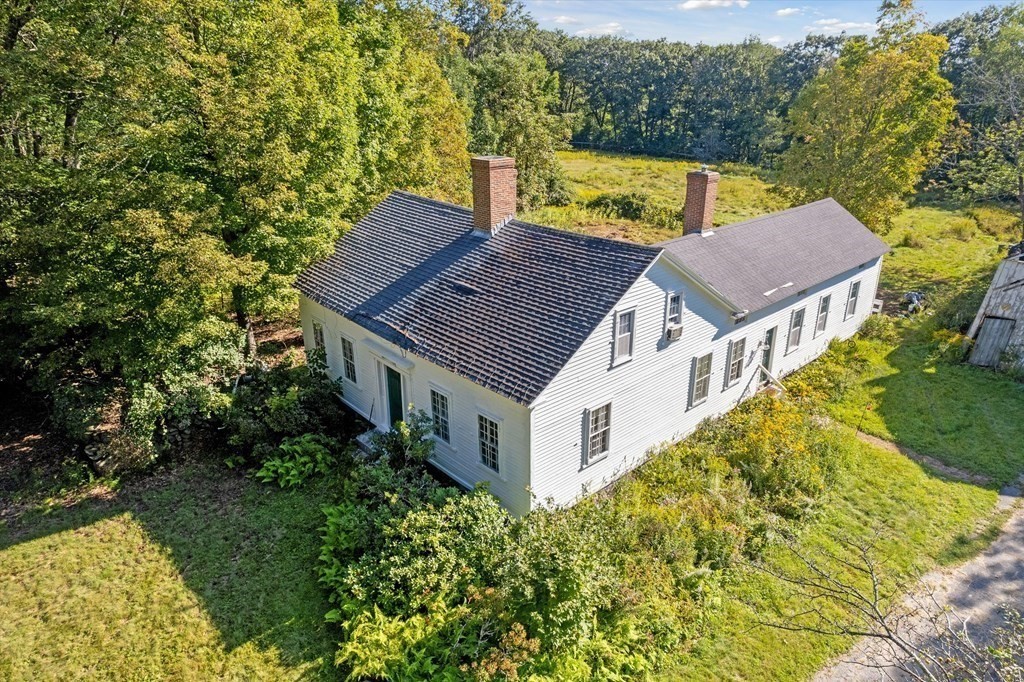 160 Hall Road Winchendon, MA 01475 - Photo 2 of 35 a aerial view of a house with a yard and large trees