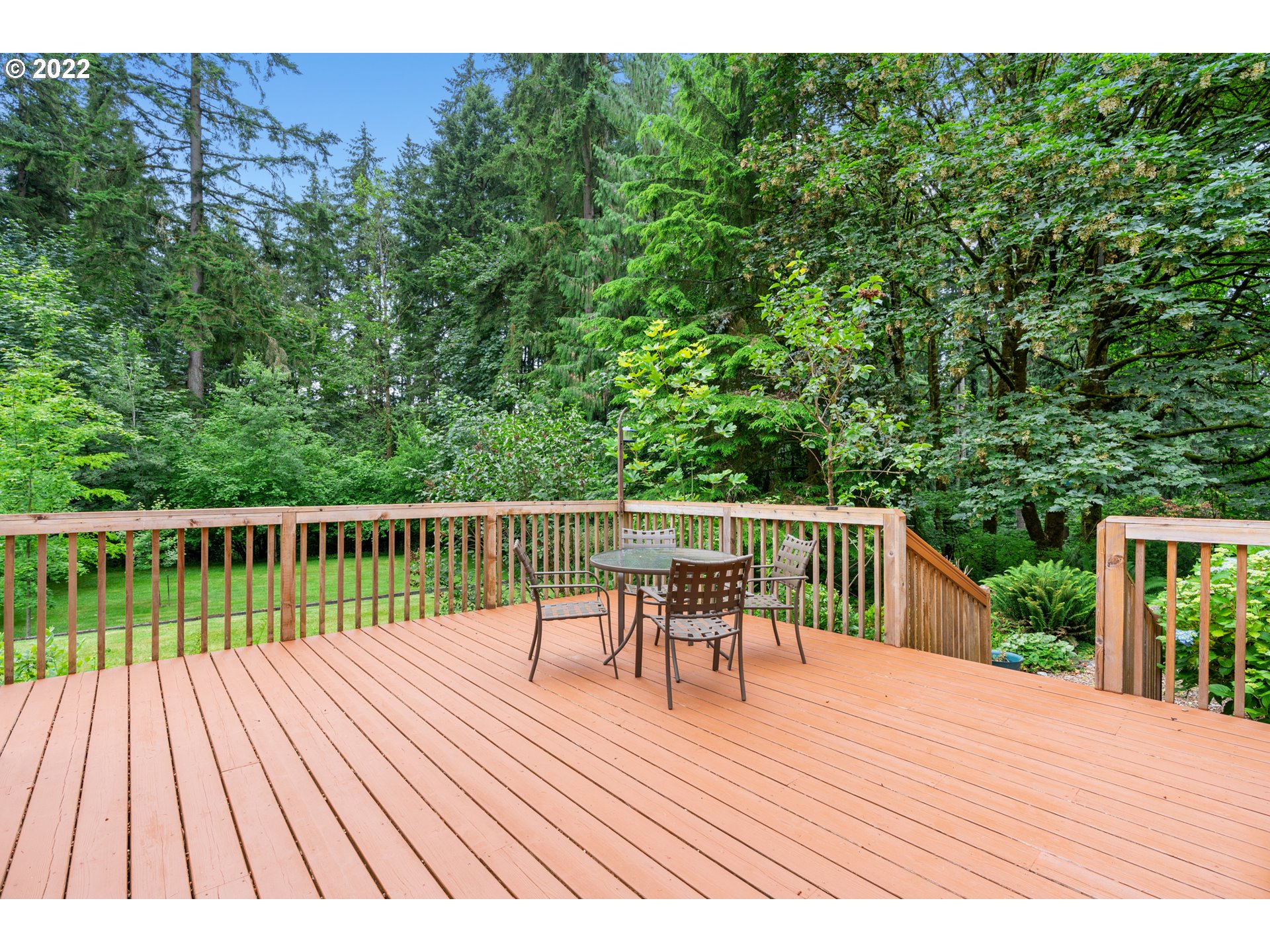 3201 Northwest 199th Street Ridgefield, WA 98642 - Photo 26 of 32 a view of balcony with deck and outdoor seating