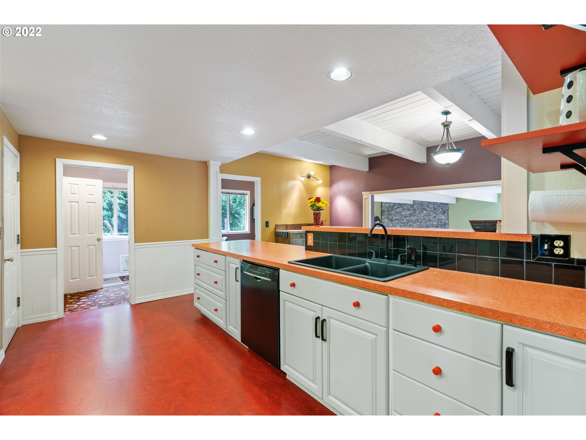 3201 Northwest 199th Street Ridgefield, WA 98642 - Photo 5 of 32 a kitchen with stainless steel appliances granite countertop a sink and cabinets