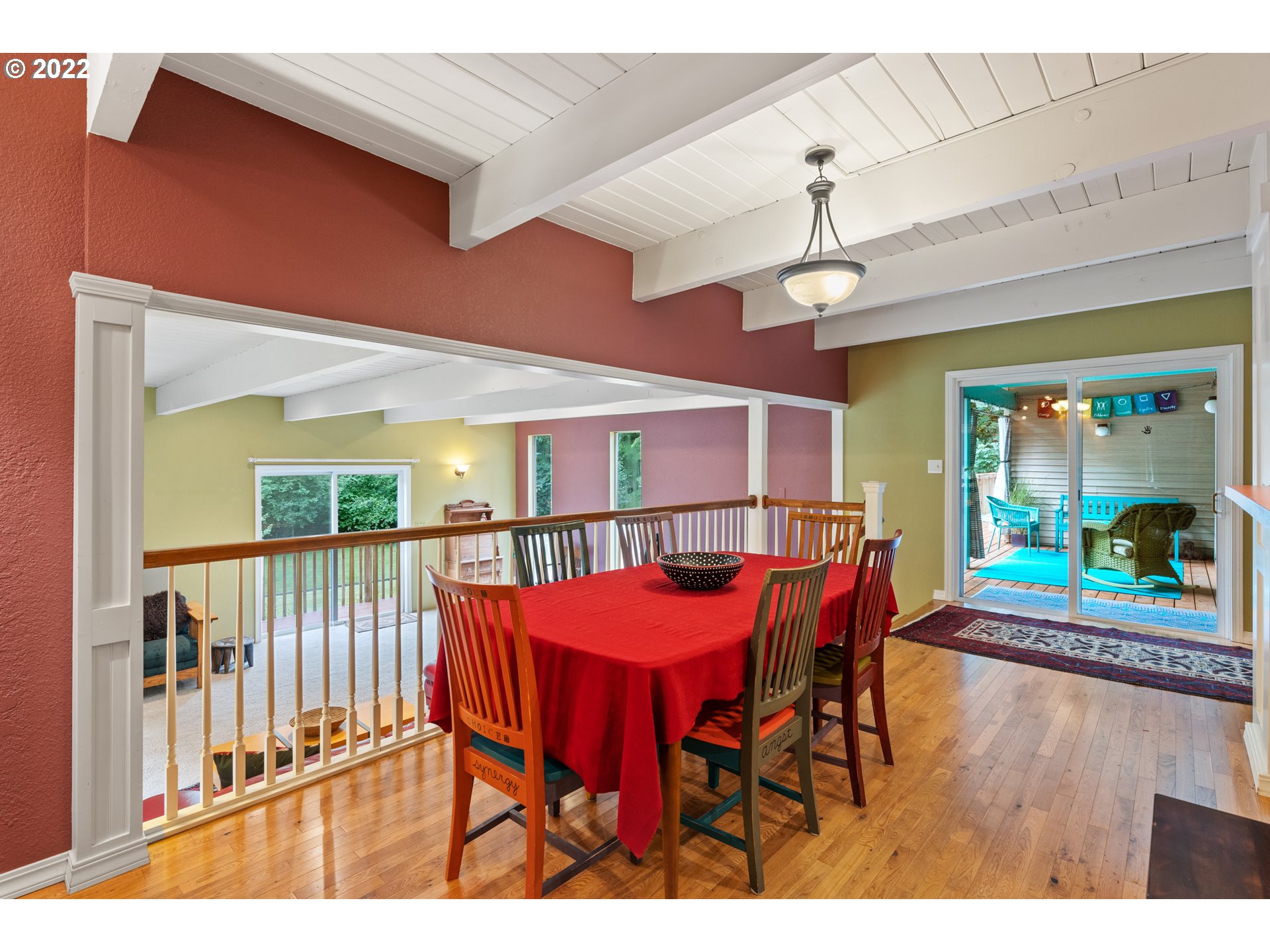3201 Northwest 199th Street Ridgefield, WA 98642 - Photo 10 of 32 a view of a dining room with furniture window and wooden floor