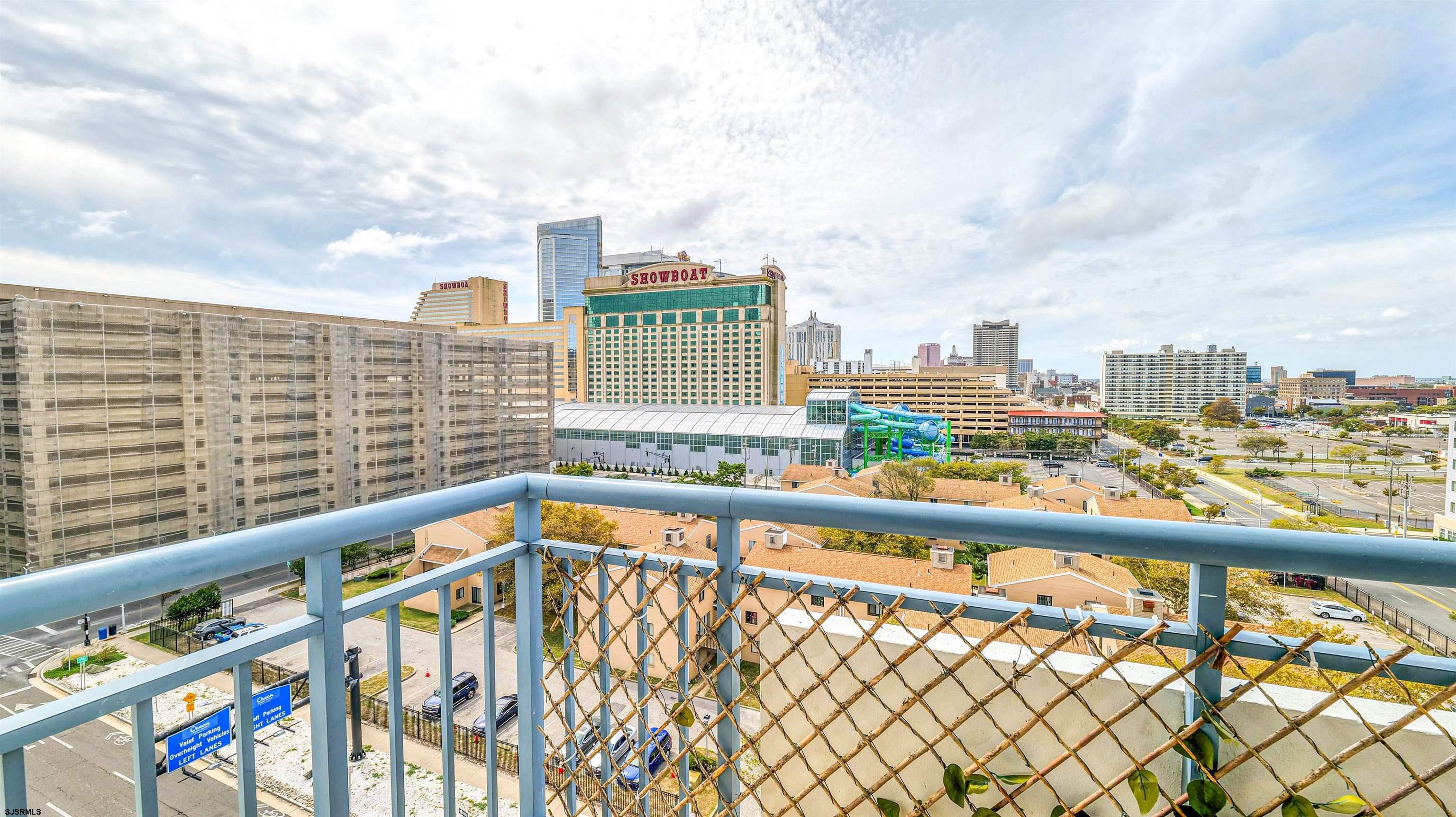 526 Pacific Avenue, Unit 903 Atlantic City, NJ 08401 - Photo 11 of 43 a view of a city skyline from a balcony