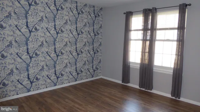 wooden floor in a gallery