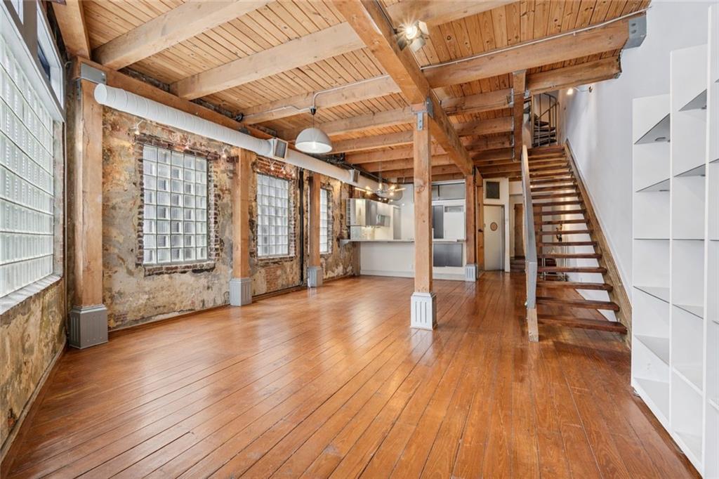 205 Walker Street Southwest, Unit G8 Atlanta, GA 30313 - Photo 4 of 41 a view of an entryway with wooden floor
