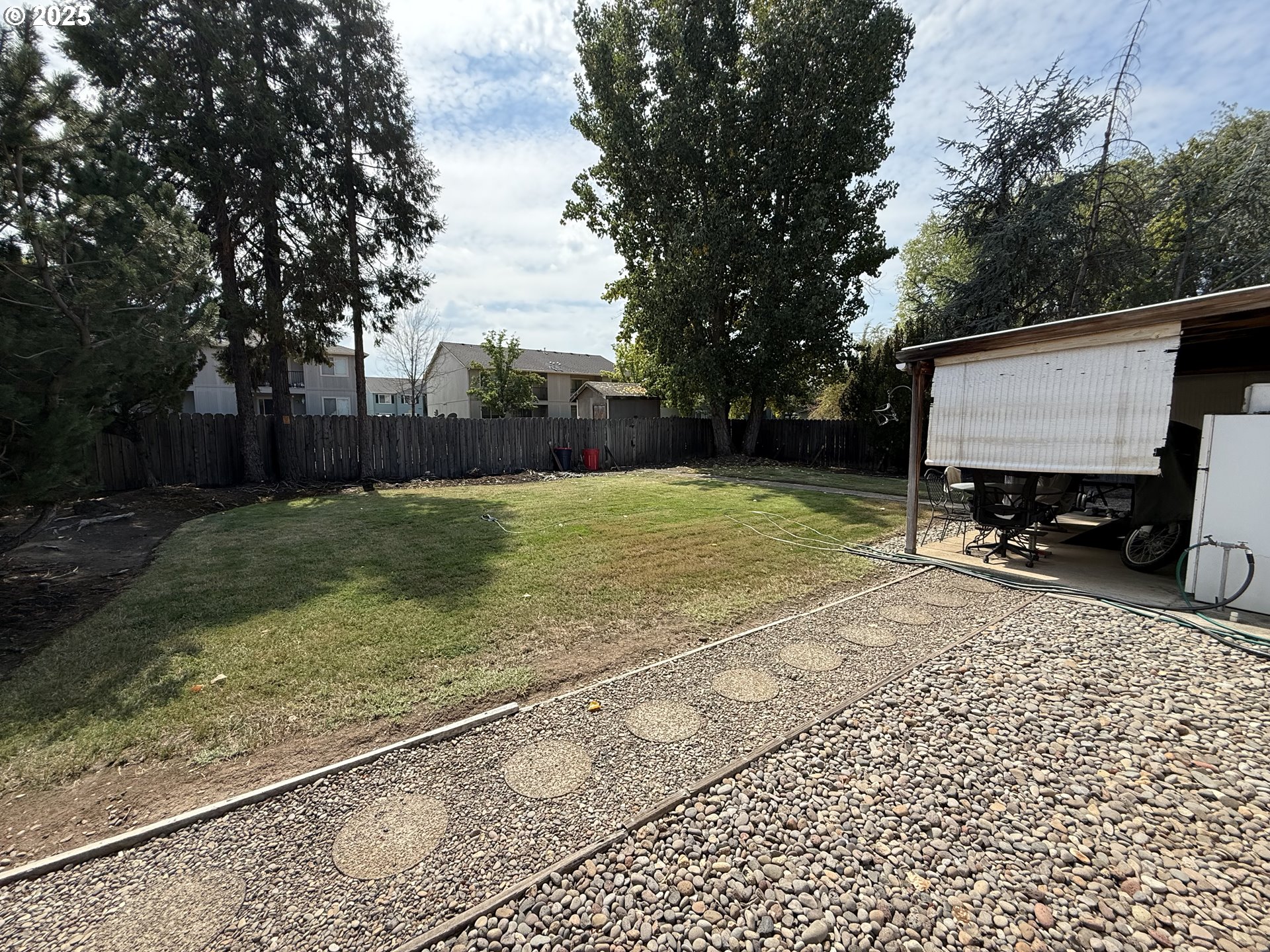2076 Roberts Road Medford, OR 97504 - Photo 23 of 29 a view of a backyard with a garden