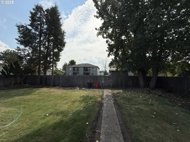 a house with a outdoor space