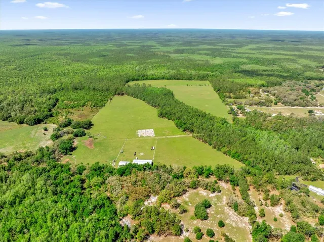 a view of a large window with a yard
