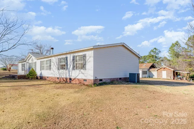 a view of a house with a patio
