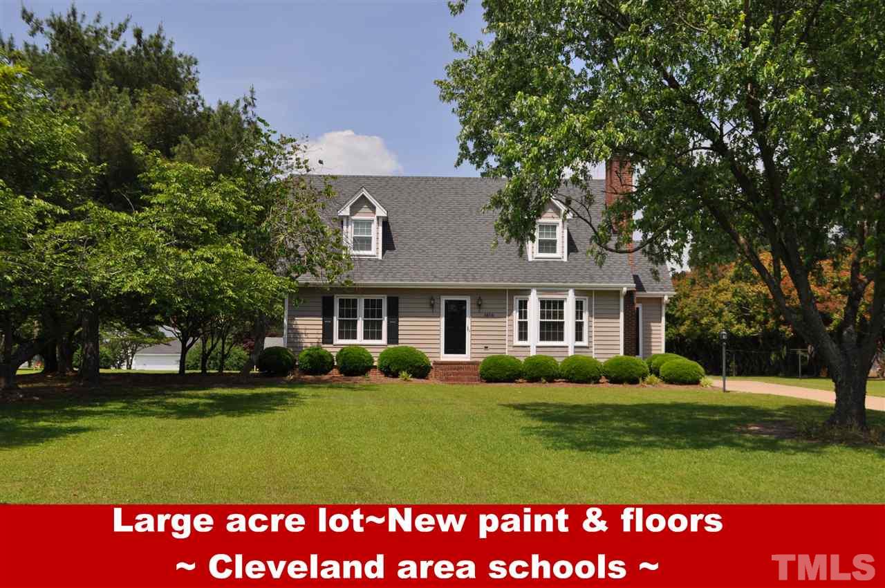5616 Cleveland Road Clayton, NC 27520 - Photo 1 of 21 Great Cleveland location. Minutes to community athletic park (GCAA), DR Wells store and dining. Easy drive to the outlets in Smithfield or 40/42 and I-40 into Raleigh.