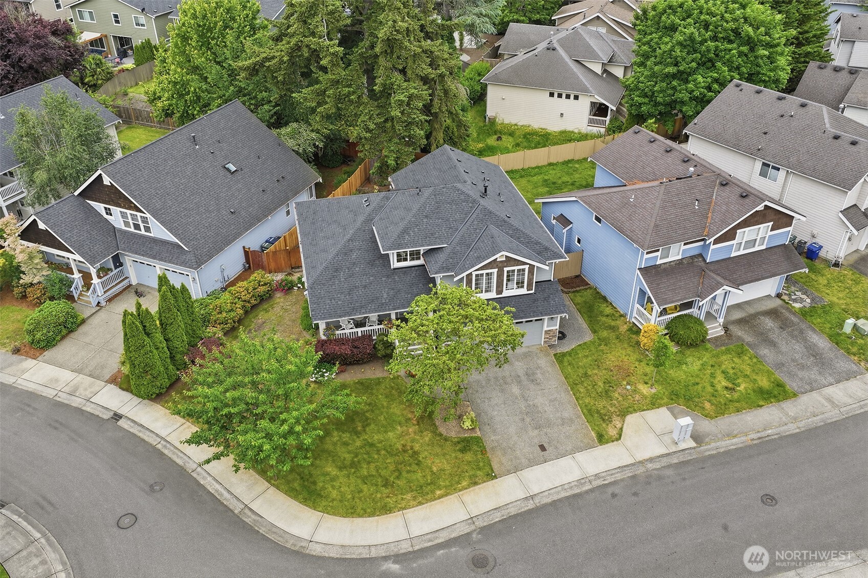 17747 89th Court Northeast Bothell, WA 98011 - Photo 29 of 33 an aerial view of a house