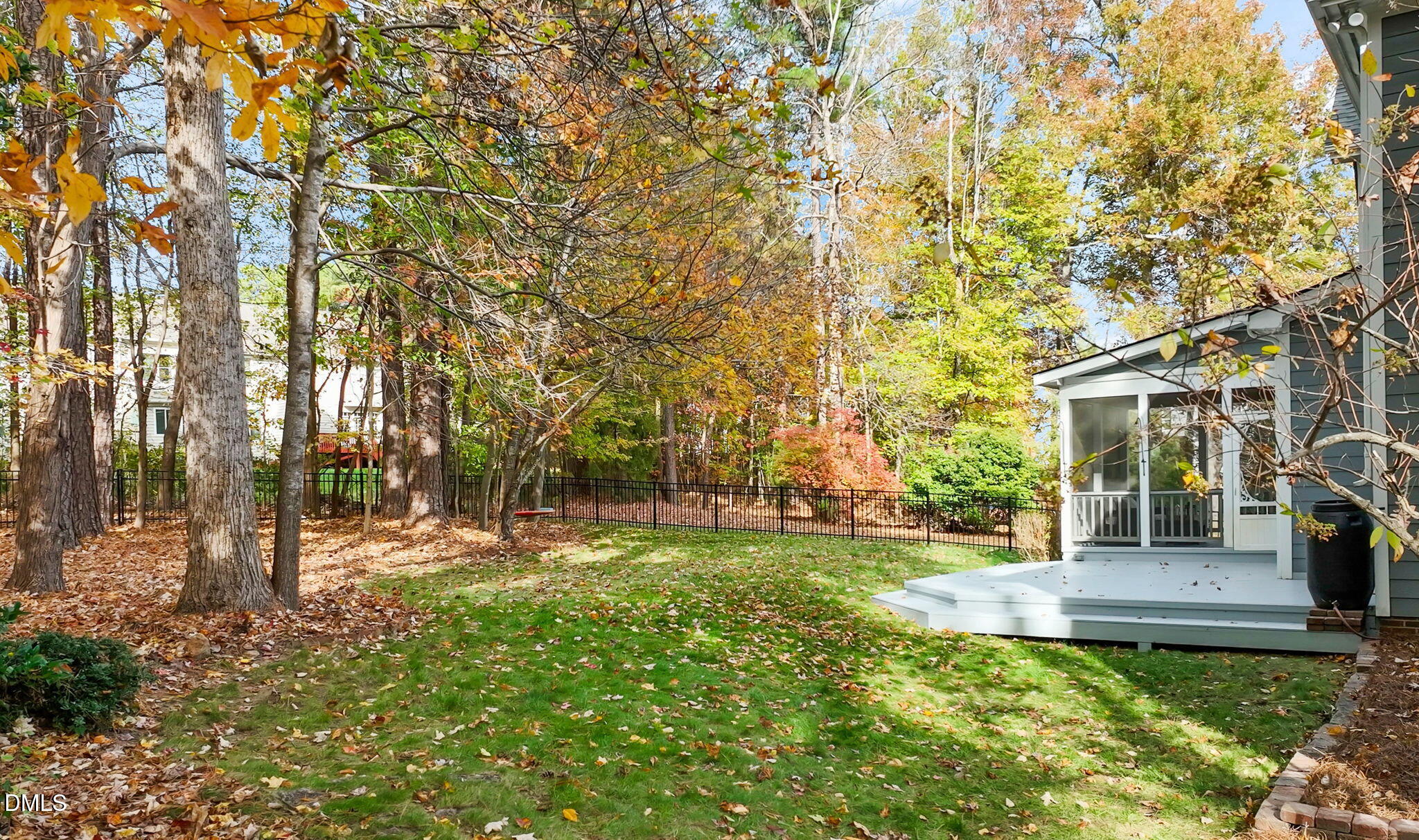 5504 Orchid Hill Drive Raleigh, NC 27613 - Photo 41 of 46 a view of a yard with plants and trees