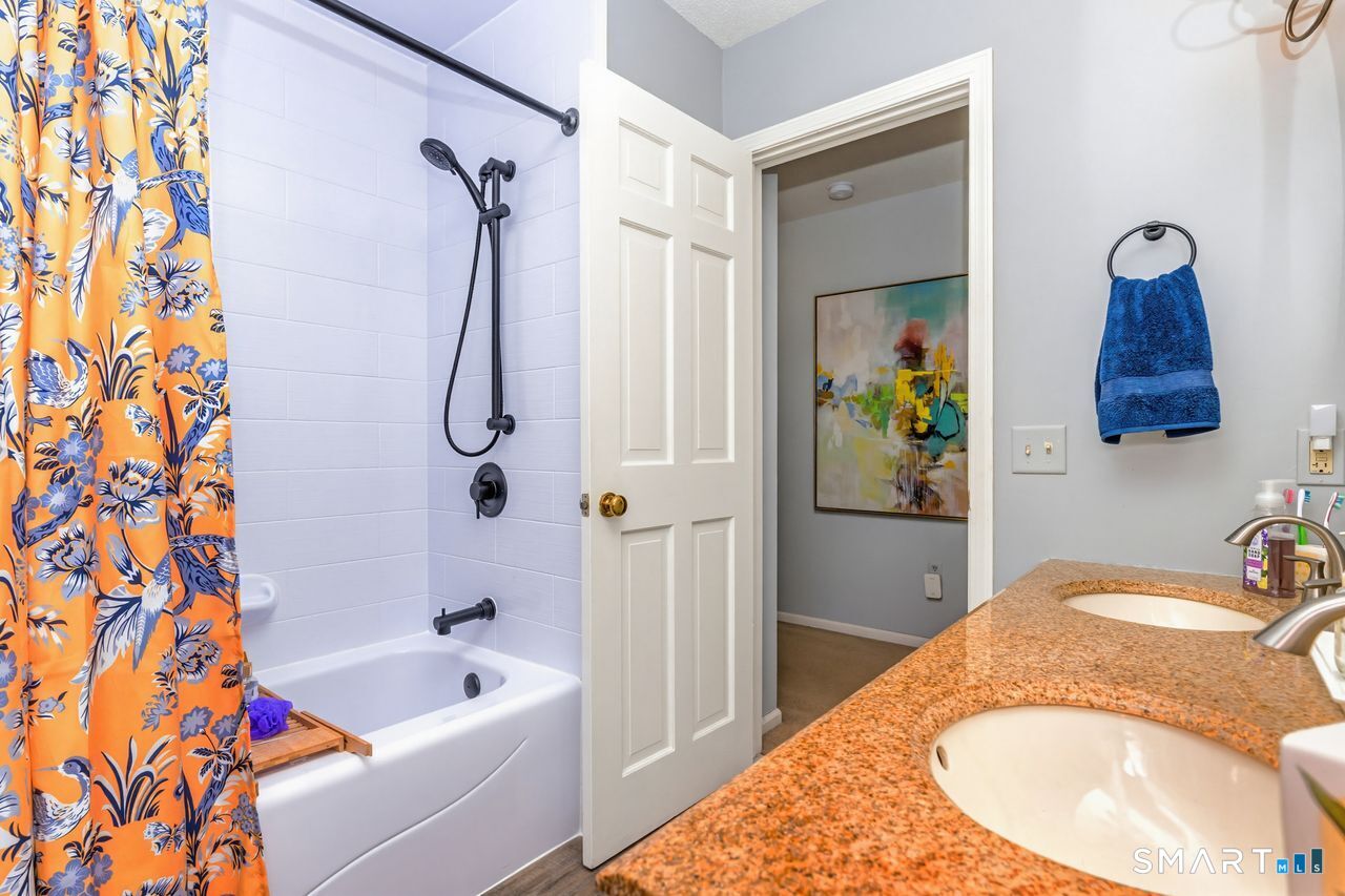 73 Long Hill Road Deep River, CT 06417 - Photo 26 of 40 Guest Bath Features A Tub/Shower And Double Sinks