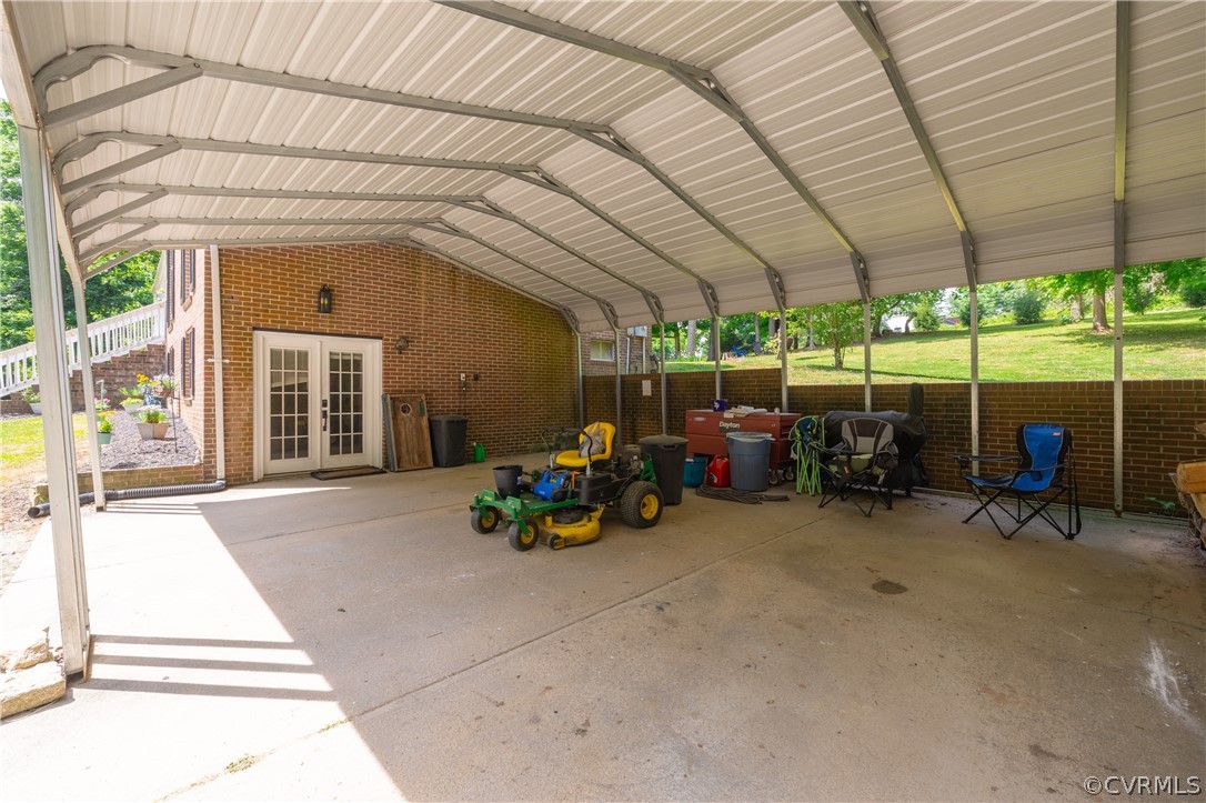 6039 Old Nottoway Road Crewe, VA 23930 - Photo 33 of 46 a view of a room with furniture and roof