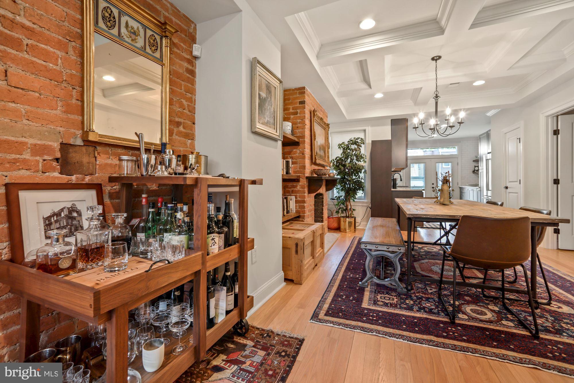 131 P Street Northwest Washington, DC 20001 - Photo 8 of 44 Coffered ceilings