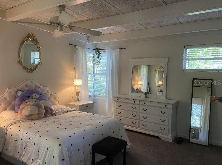 813 Northwest 22nd Street Gainesville, FL 32603 - Photo 20 of 32 a bedroom with a bed a dresser and mirror