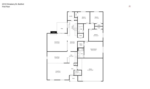 $325,000 | 2312 Chinaberry Drive, Bedford, TX 76021