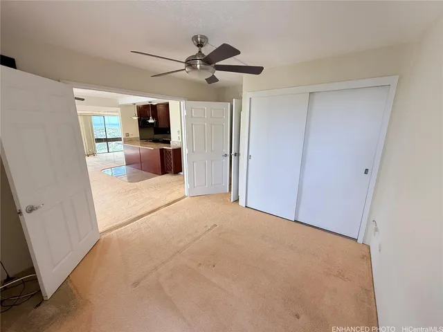 a view of a livingroom with a flat screen tv