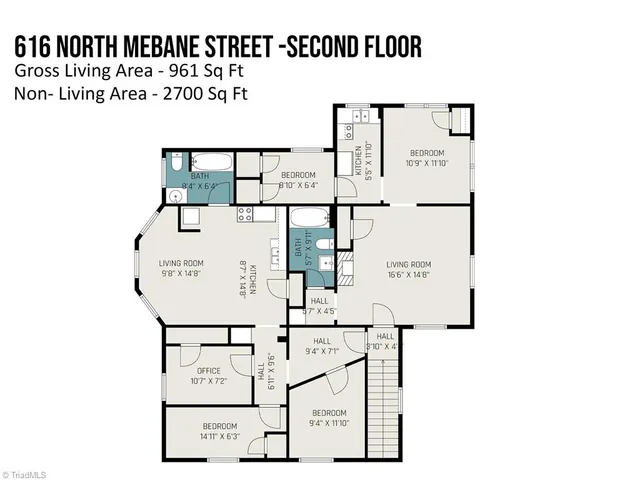 $299,900 | 616 North Mebane Street, Burlington, NC 27217