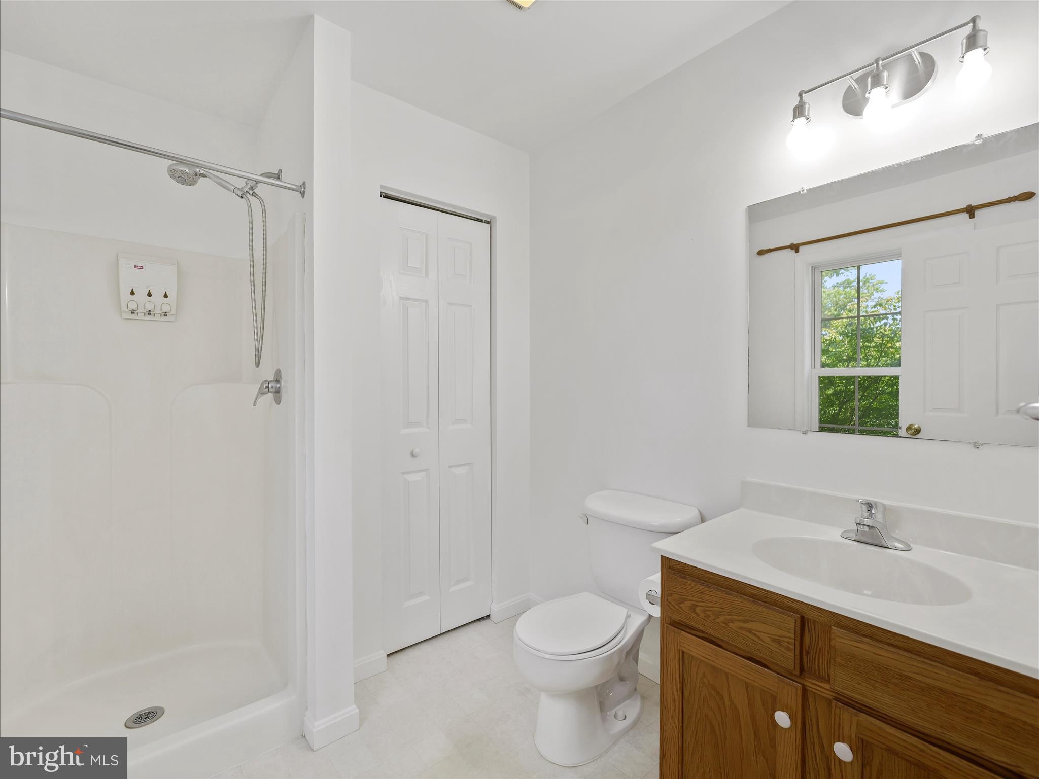 19135 Swinging Bridge Road Boonsboro, MD 21713 - Photo 24 of 38 a bathroom with a sink a toilet and shower