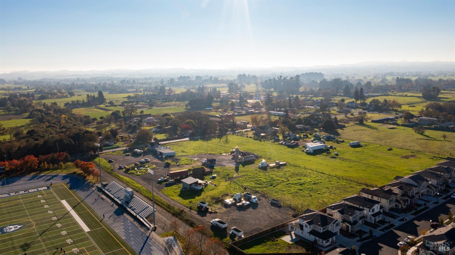671 Bellevue Avenue Santa Rosa, CA 95407 - Photo 8 of 9 an aerial view of a city