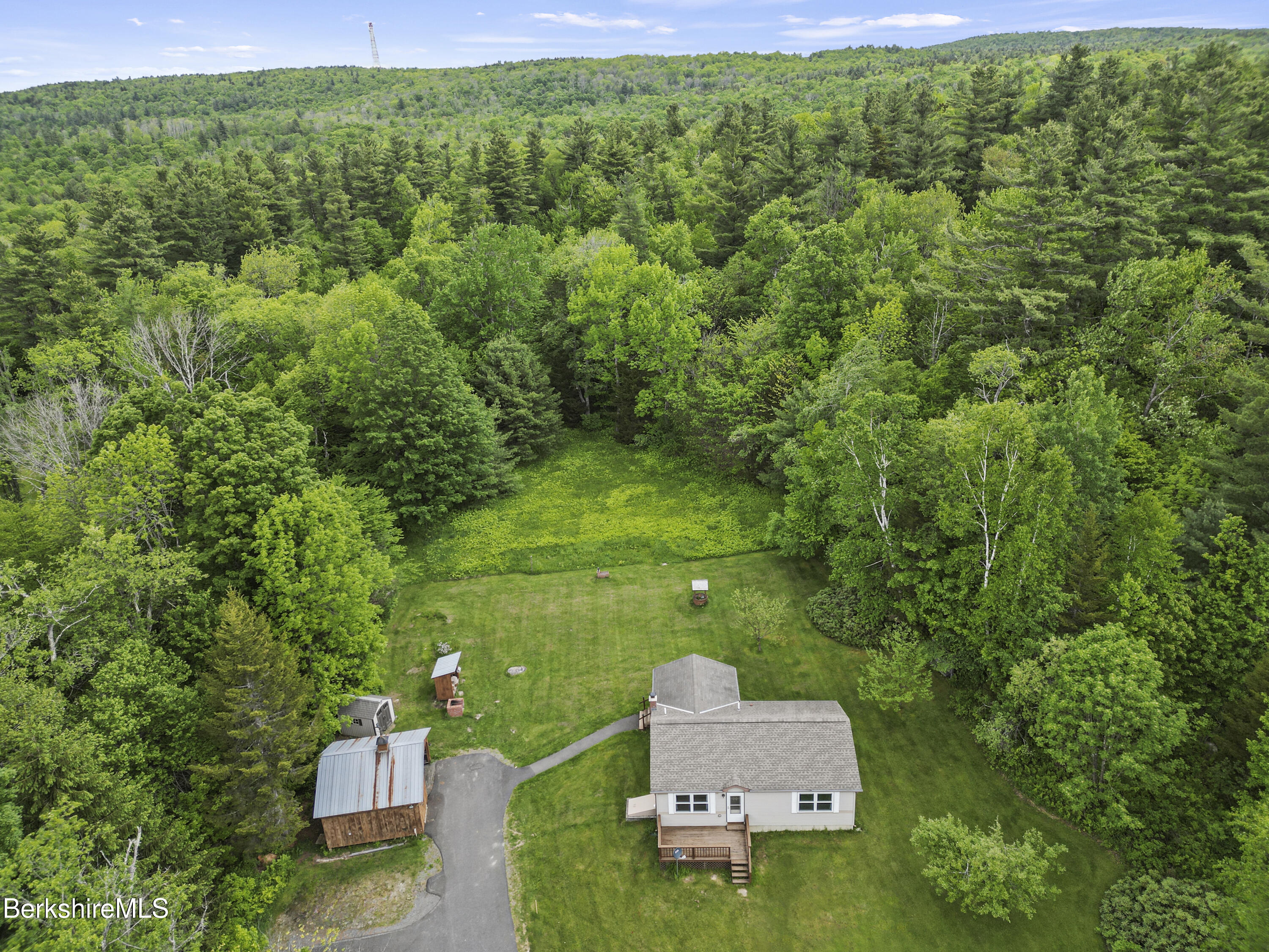 51 Middlefield Road Peru, MA 01235 - Photo 37 of 42 905 Aerial View