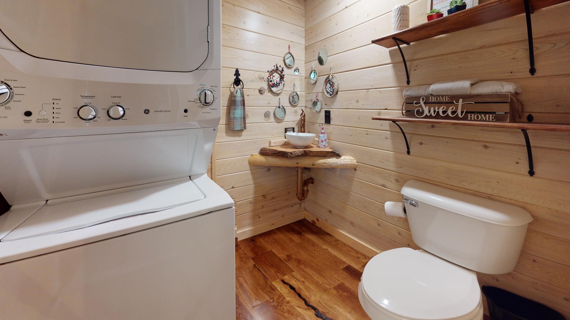 83 Little Poverty Pond Road Shapleigh, ME 04076 - Photo 20 of 61 Haft Bath/Laundry by the kitchen
