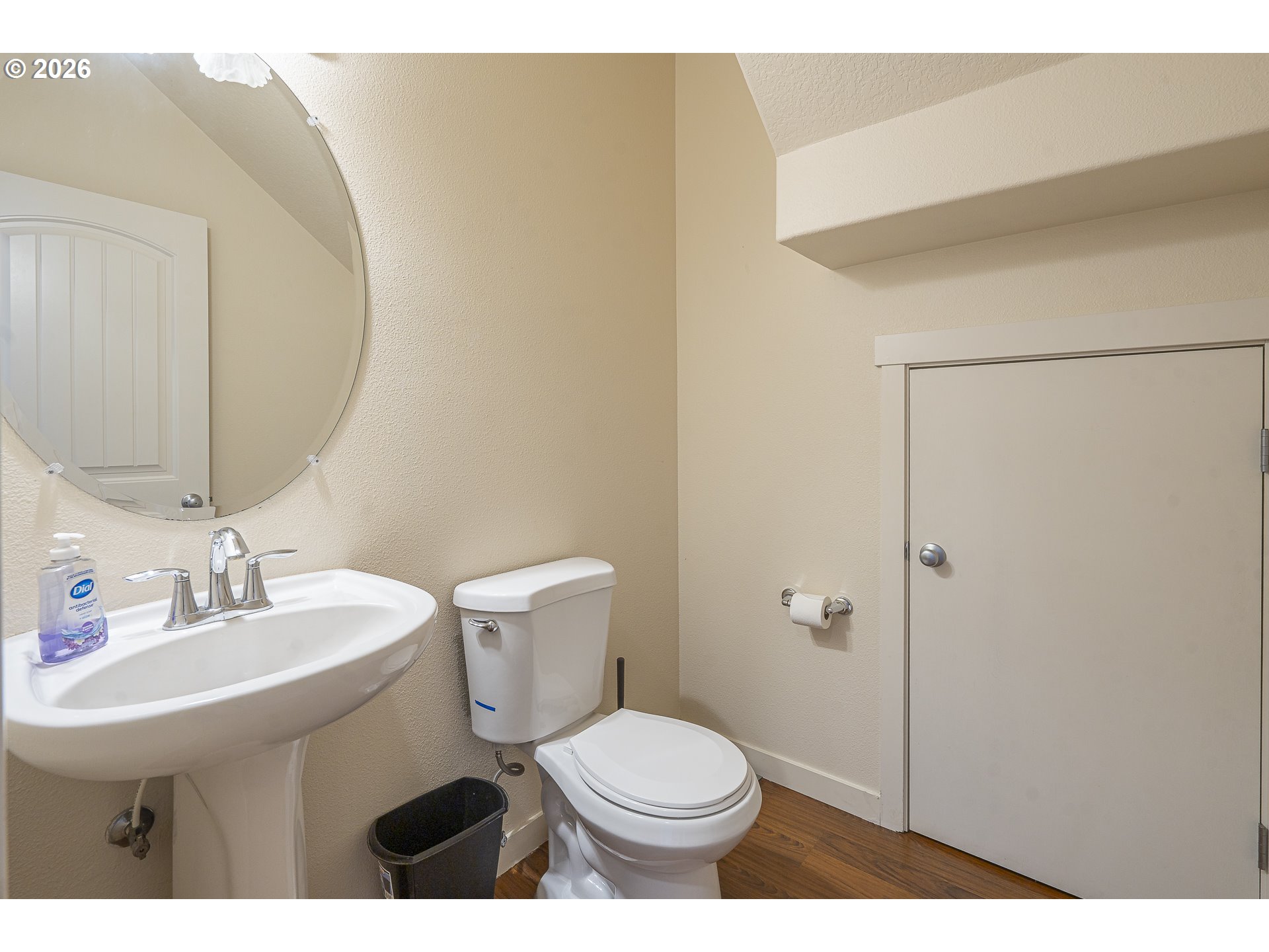 1018 Taurus Loop Northeast Keizer, OR 97303 - Photo 20 of 47 a bathroom with a sink mirror and toilet