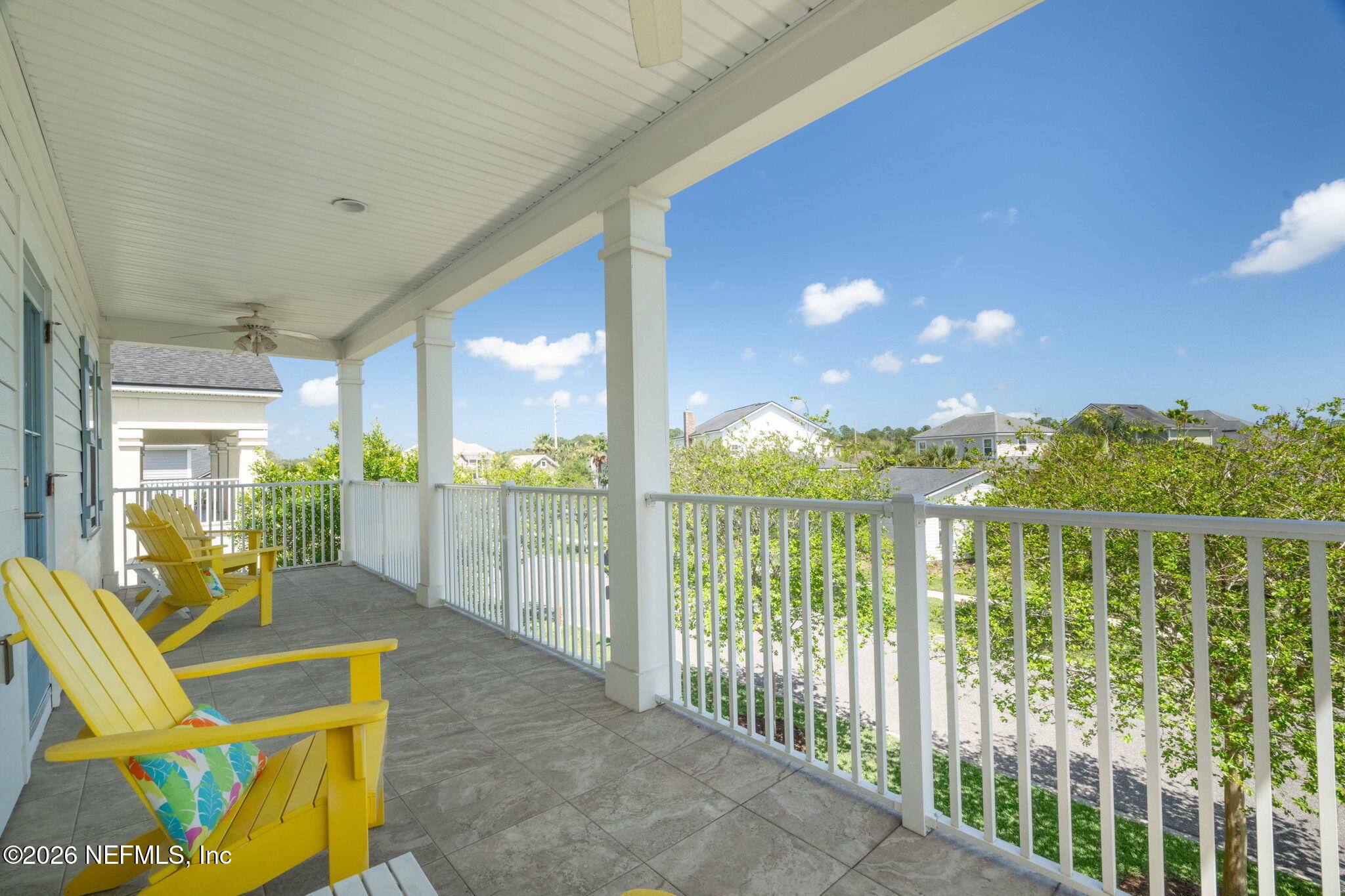 44 Fremont Avenue St. Augustine, FL 32095 - Photo 40 of 72 a view of balcony with furniture