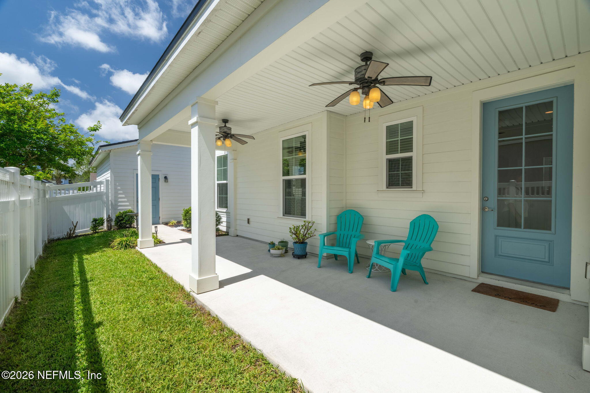 44 Fremont Avenue St. Augustine, FL 32095 - Photo 41 of 72 a view of a house with backyard porch and sitting area