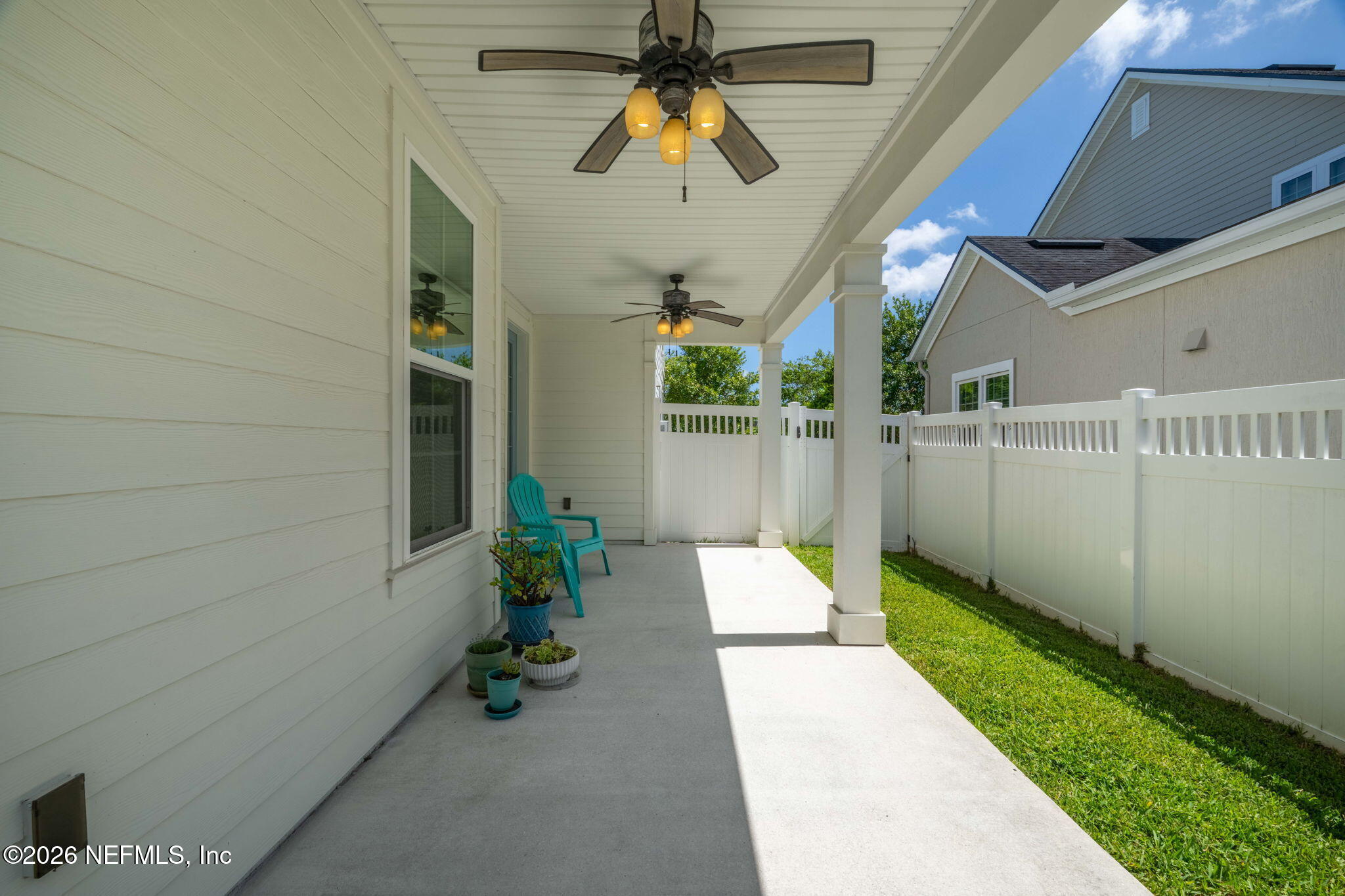 44 Fremont Avenue St. Augustine, FL 32095 - Photo 42 of 72 a view of a porch with furniture