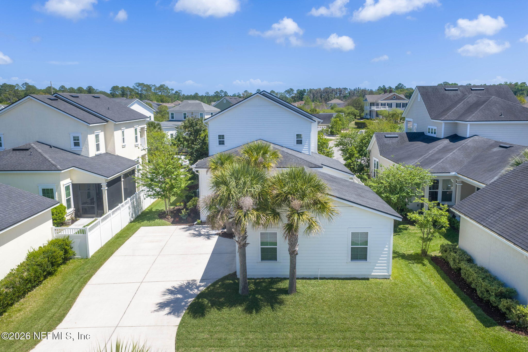 44 Fremont Avenue St. Augustine, FL 32095 - Photo 52 of 72 an aerial view of a house