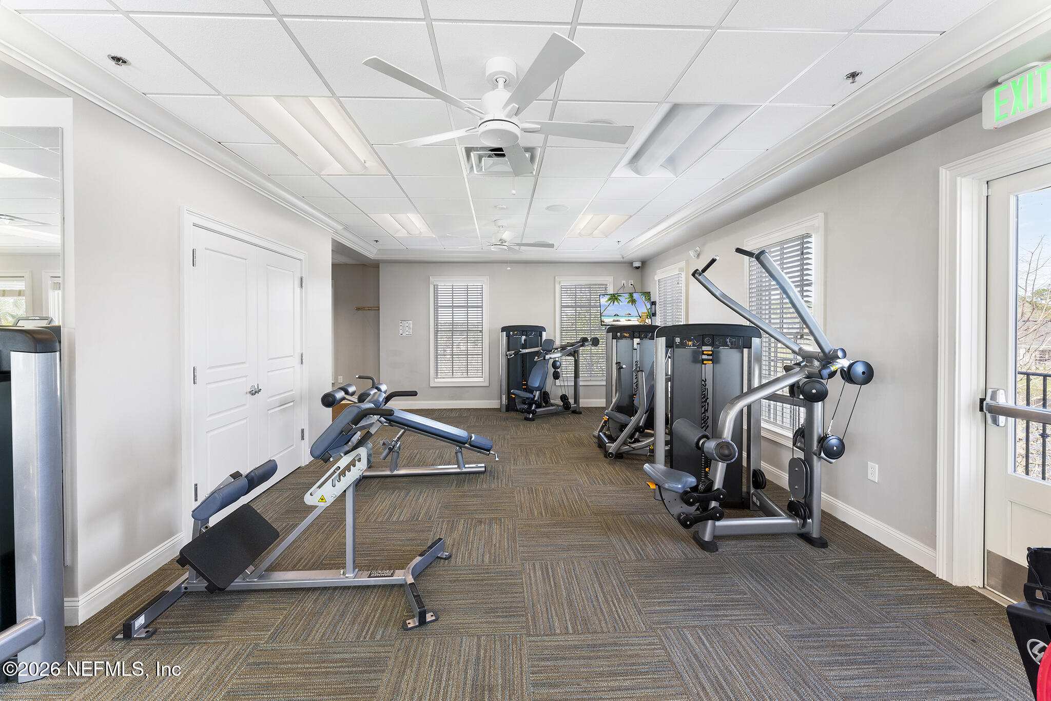 44 Fremont Avenue St. Augustine, FL 32095 - Photo 70 of 72 a view of a room with gym equipment