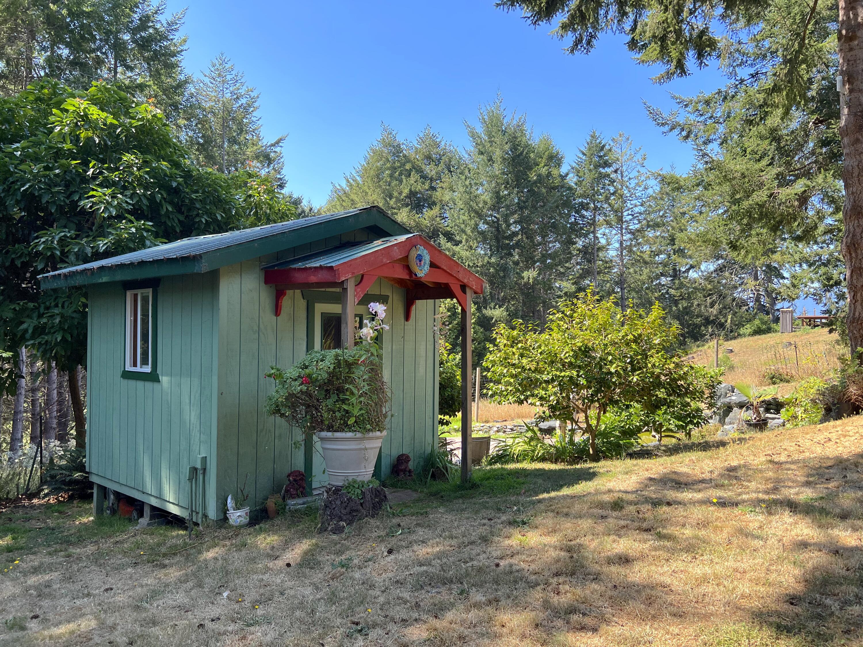 482 Spring Road Shelter Cove, CA 95589 - Photo 42 of 58 Yoga studio to pond
