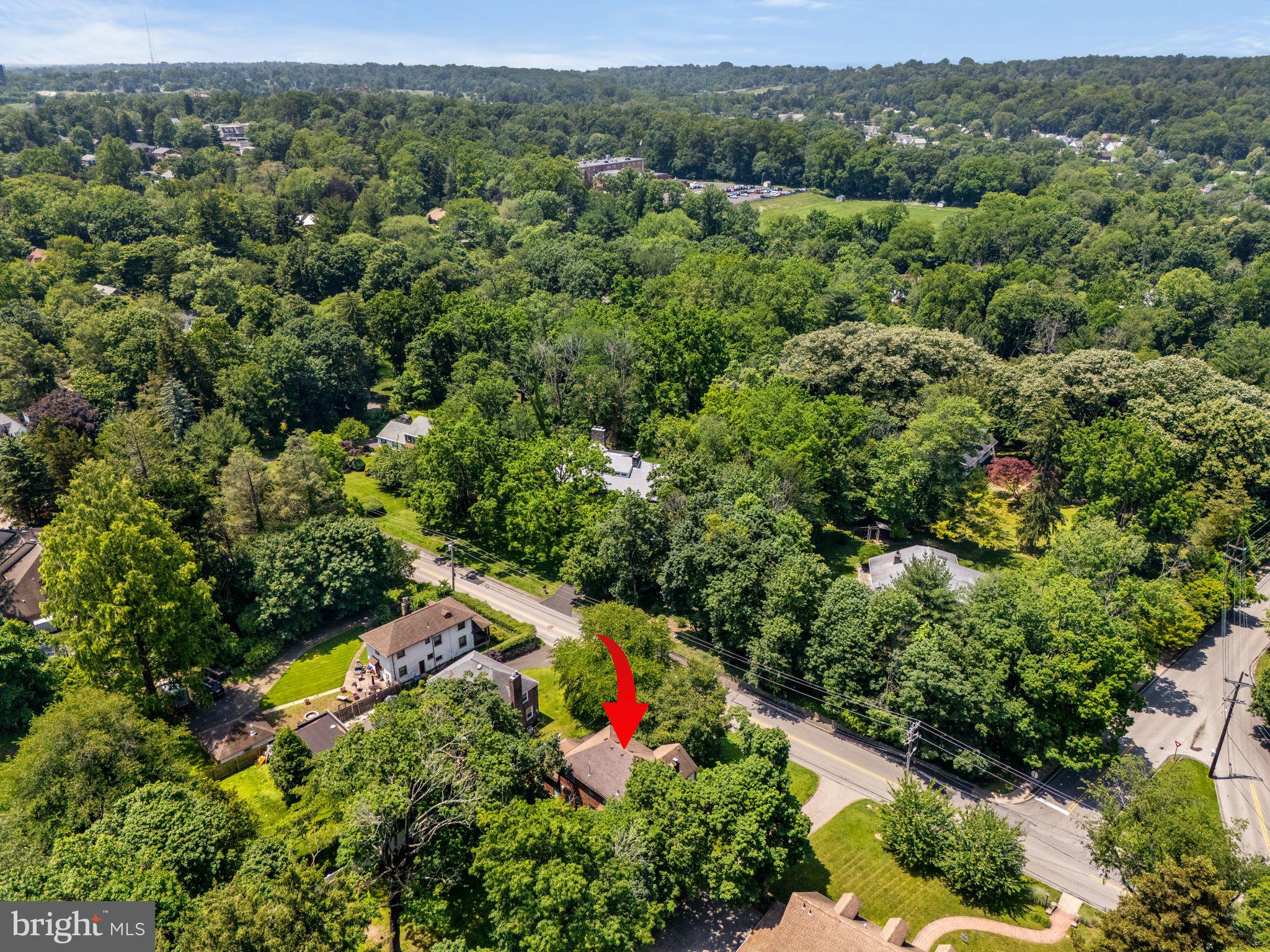213 Rices Mill Road Wyncote, PA 19095 - Photo 36 of 40 Aerial view