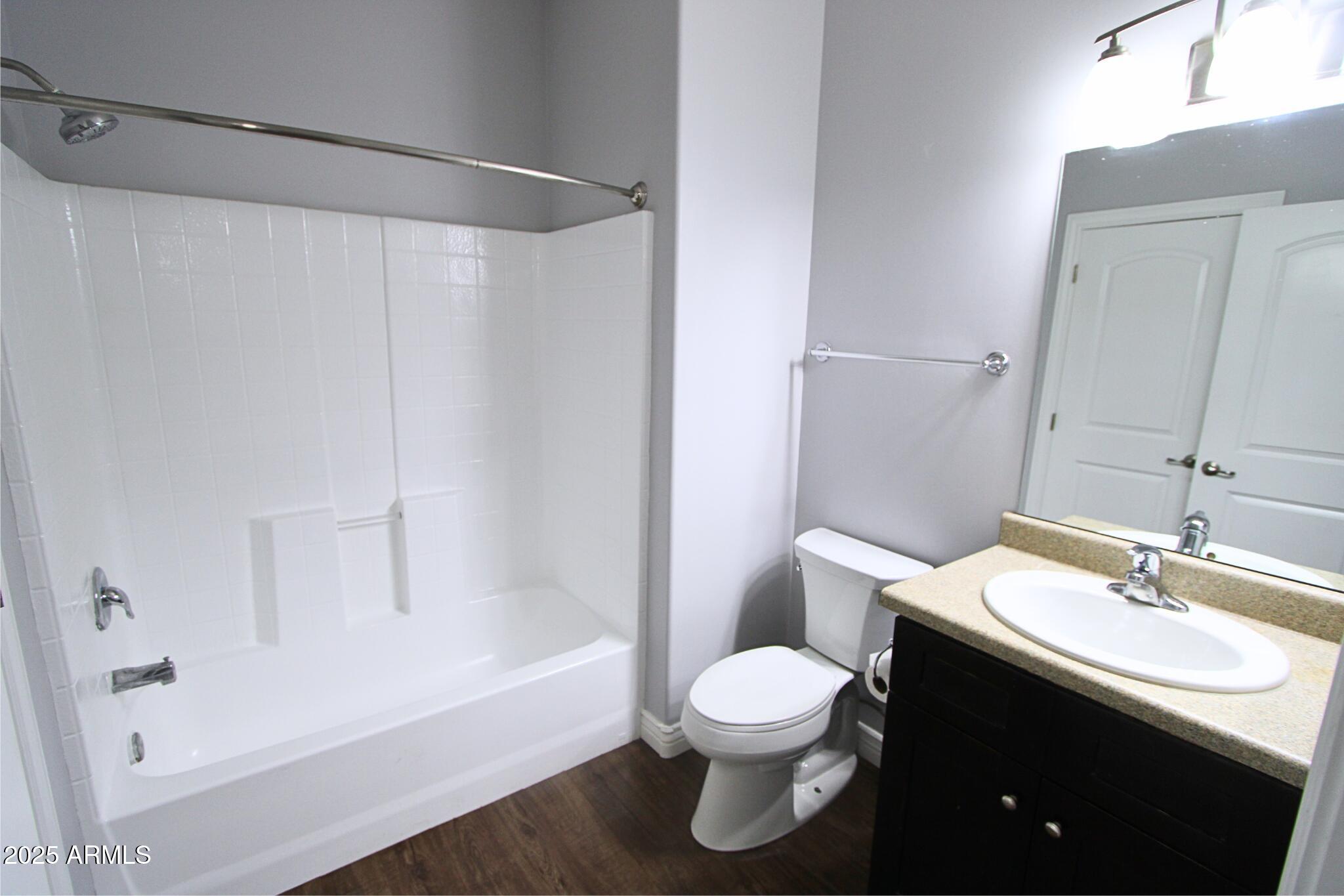 854 South San Marcos Drive, Unit A4 Apache Junction, AZ 85120 - Photo 17 of 22 a bathroom with a sink and a mirror